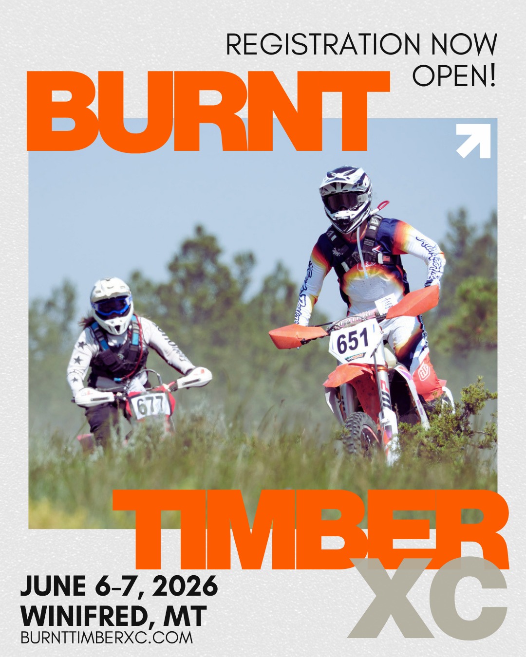 Burnt Timber XC race